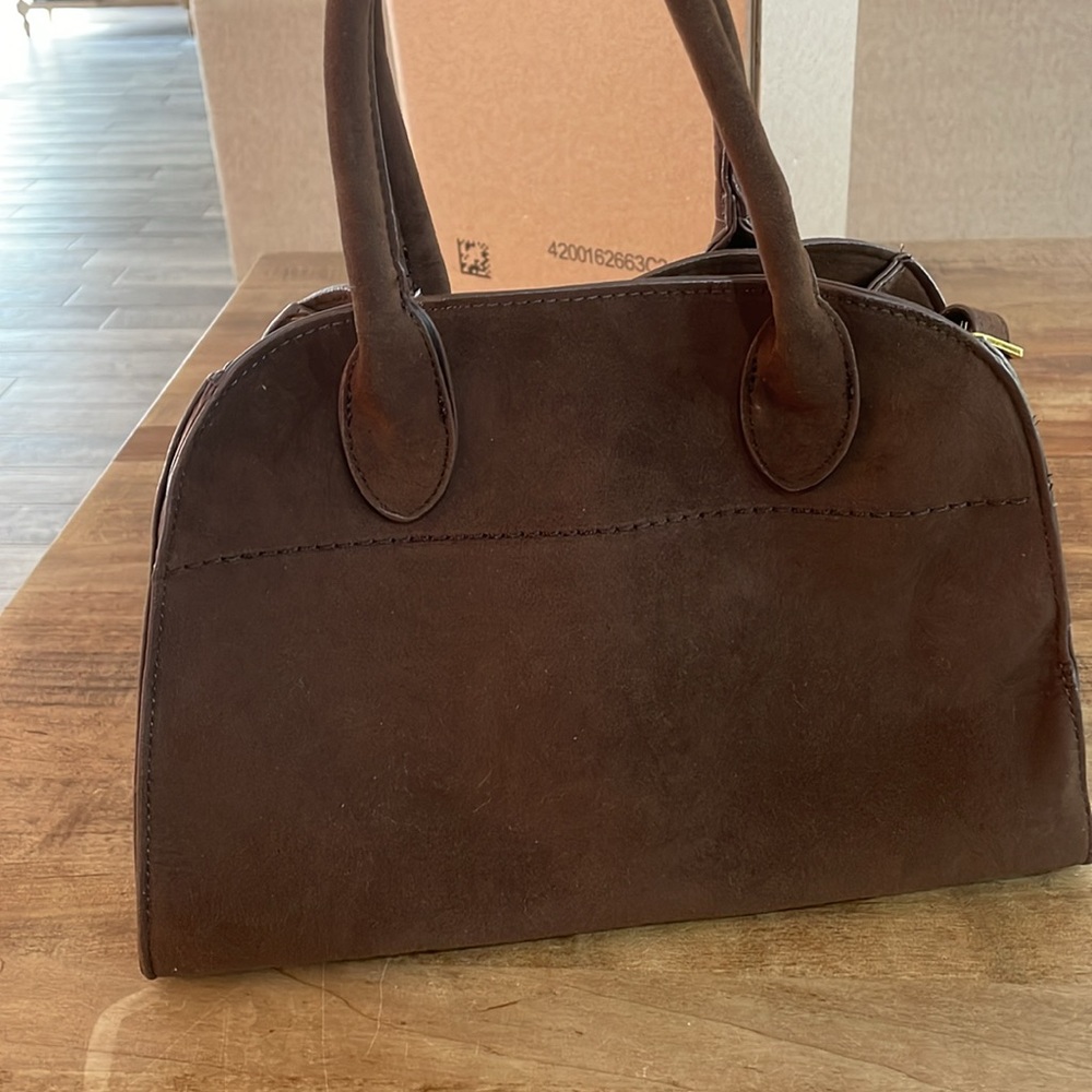 NEW suede tote bag - Picture 8 of 13
